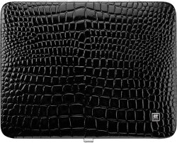 ZWILLING Beauty Rahmen-Etui, Rindleder, schwarz, 10-tlg.