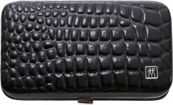 ZWILLING Beauty Rahmen-Etui, Rindleder, schwarz, 3-tlg.