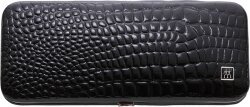 ZWILLING Beauty Rahmen-Etui, Rindleder, schwarz, 5-tlg.
