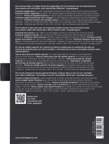 ZWILLING Beauty Rahmen-Etui, Yakleder, schwarz, 5-tlg.