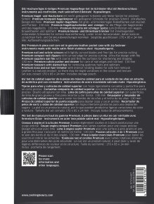 ZWILLING Beauty Reißverschluss-Etui, Rindleder, black, 6-tlg.