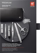 ZWILLING Beauty Reißverschluss-Etui, Rindleder, black, 6-tlg. ZWILLING Beauty Reißverschluss-Etui, Rindleder, black, 6-tlg.