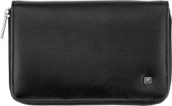 ZWILLING Beauty Reißverschluss-Etui, Rindleder, black, 8-tlg.