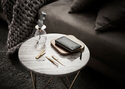 ZWILLING Beauty Reißverschluss-Etui, Rindleder, schwarz, 3-tlg.