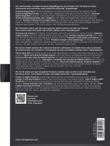 Zwilling Reißverschluss-Etui, Yakleder, 5-tlg. Schwarz 1 Stk.