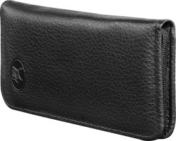 Zwilling Reißverschluss-Etui, Yakleder, 5-tlg. Schwarz 1 Stk.