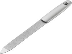 ZWILLING Beauty Saphir-Nagelfeile, 130 mm, Edelstahl matt