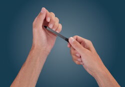 ZWILLING Beauty Saphir-Nagelfeile, 130 mm, schwarz