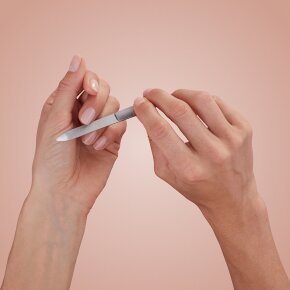 Zwilling Twinox Saphir-Nagelfeile, Edelstahl, mattiert, 90 mm 1 Stk.