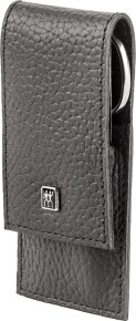 ZWILLING Beauty Taschen-Etui, Rindleder, anthrazit, 3-tlg.