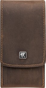 ZWILLING Beauty Taschen-Etui, Rindleder, braun, 3-tlg.