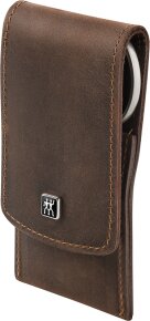 ZWILLING Beauty Taschen-Etui, Rindleder, braun, 3-tlg.