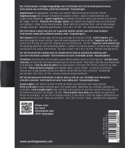 ZWILLING Beauty Taschen-Etui, Rindleder, schwarz, 4-tlg