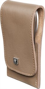 ZWILLING Beauty Taschen-Etui, Rindleder, taupe, 4-tlg