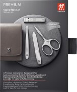 ZWILLING Beauty Taschen-Etui, Rindleder, taupe, 4-tlg