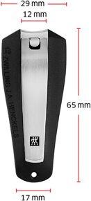 Zwilling Twinox Nagelknipser, TWIN Box, mattiert, 65 mm 1 Stk.