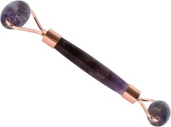 YÙ Beauty Amethyst Doppel Face Roller (lila) 1 Stk.