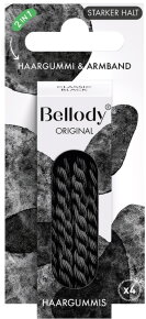 Bellody® Original Haargummis (4 Stück - Classic Black)