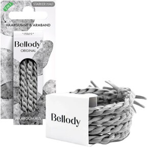 Bellody&reg; Original Haargummis (4 St&uuml;ck - Urban Gray)