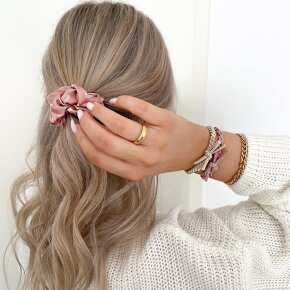 Bellody® Original Seiden Scrunchies (1 Stück - Mellow Rose)