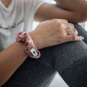 Bellody® Original Seiden Scrunchies (1 Stück - Mellow Rose)