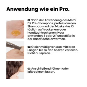 L'Oréal Professionnel Serie Expert Metal DX Öl 50 ml