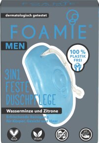 Foamie 3 in1 Feste Duschpflege for Man - Seas Of The Day 80 g