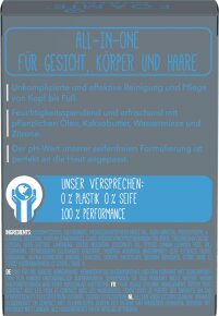 Foamie 3 in1 Feste Duschpflege for Man - Seas Of The Day 80 g