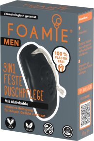 Foamie 3 in1 Feste Duschpflege for Man - What A Man 80 g