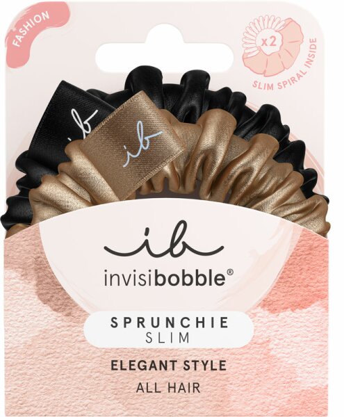 4063528061249 - invisibobble - 2er-Pack schmale Sprunchie-Haargummis - True Golden-Bunt 4063528061249 - invisibobble - 2er-Pack schmale Sprunchie-Haargummis - True Golden-Bunt