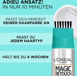 L'Oréal Paris Magic Retouch Permanent Ansatz-Abdeckung Dunkelbraun Coloration 1Stk
