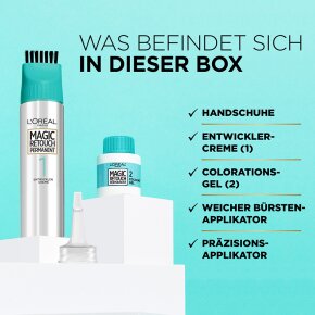 L'Oréal Paris Magic Retouch Permanent Ansatz-Abdeckung Braun Coloration 1Stk