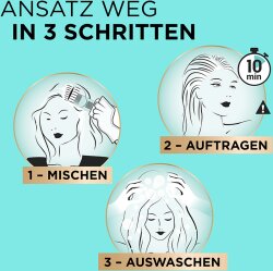 L'Oréal Paris Magic Retouch Permanent Ansatz-Abdeckung Dunkelblond Coloration 1Stk