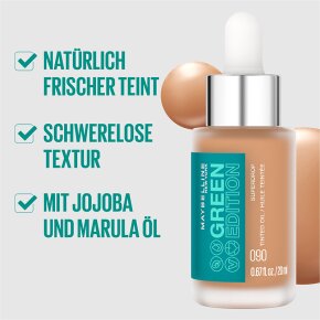 Maybelline Green Edition Superdrop Tinted Dry Oil Nr. 30 Foundation 20ml