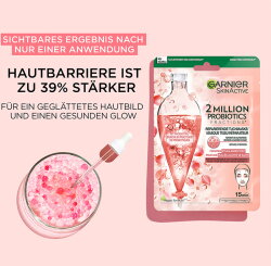 Garnier SkinActive 2 Million Probiotics Reparierende Tuchmaske Tuchmaske 22g