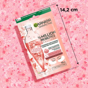 Garnier SkinActive 1/2 Million Probiotics Reparierende Augen-Tuchmaske Augenpads 6g
