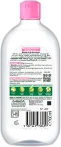 Garnier SkinActive Mizellen Reinigungswasser All-in-1 für empfindliche Haut Gesichtswasser 700ml