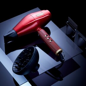 BaByliss Pro 4Artists Digital Haartrockner 2200 W rot