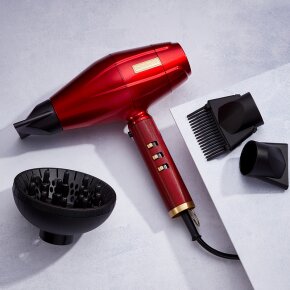 BaByliss Pro 4Artists Digital Haartrockner 2200 W rot