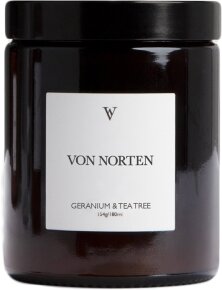 Von Norten Geranium & Tea Tree Candle 180 ml