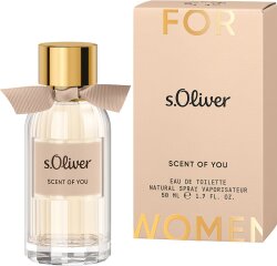 s.Oliver Scent of You for Women Eau de Toilette (EdT) 50 ml