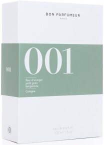 BON PARFUMEUR 001 Fleur D'Oranger, Petit Grain, Bergamote Eau de Parfum 100 ml