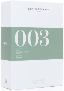 BON PARFUMEUR 003 Yuzu, Violet Leaves, Vetiver Eau de Parfum 100 ml