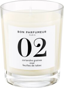 BON PARFUMEUR Candle 02 Seed Of Coriander, Honey, Tobacco Leaf Duftkerze 180 g