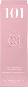 BON PARFUMEUR Hand Cream 101 Rose, Sweet Peas, White Cedar Handcreme 30 ml