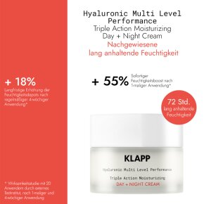 Klapp Cosmetics Triple Action Moisturizing Day + Night Cream 50 ml