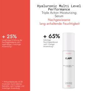 Klapp Cosmetics Triple Action Moisturizing Serum 30 ml