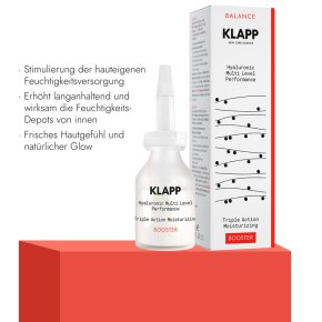 Klapp Cosmetics Triple Action Moisturizing Booster 15 ml