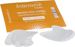Biosmetics Intensive Wimpernblttchen gewachst 100 Stk. pro Block