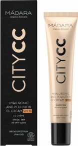 MÁDARA CityCC Hyaluronic Anti-Pollution Cc Creme LSF15 40 ml Beige